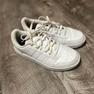 White adidas shoes. Size 7
